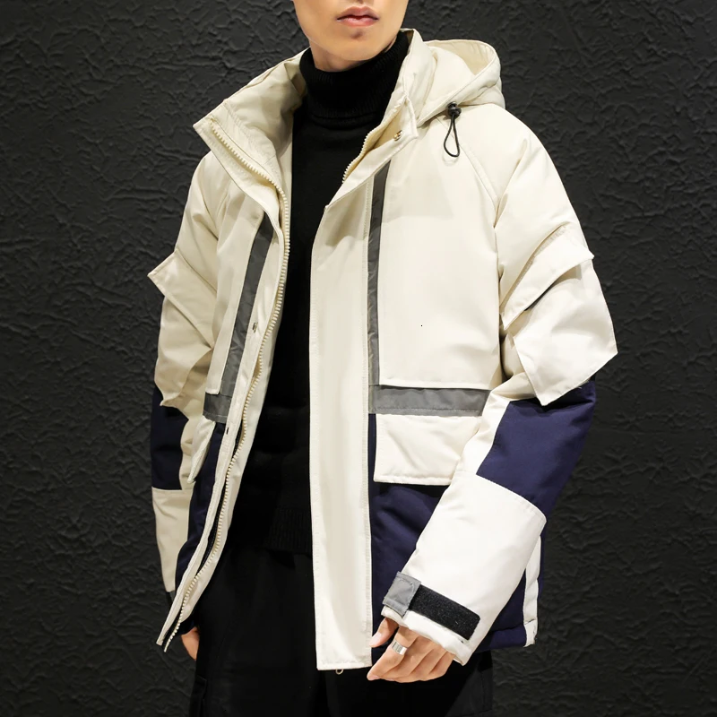 Men Winter Warm Thick Jacket Parkas Men Casual Parkas Coat Men Men's Hooded Parkas Male Multi-Pockets Overcoat Jackets 5XL