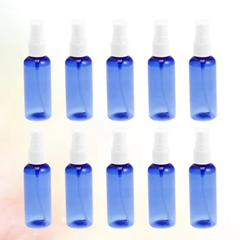 

10pcs Bottle Creative Portable Blue Light Avoid 50ml Fine Spray Bottle Empty Bottle Container