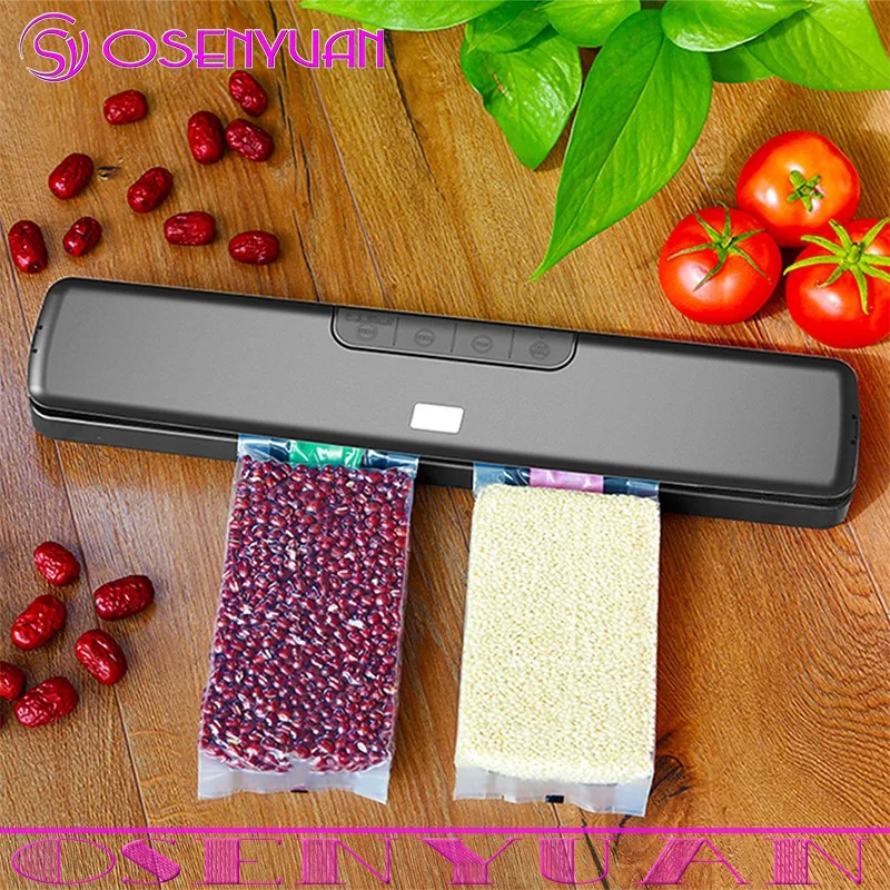 Вакуумный упаковщик для сухой и влажной пищи 90 240 В 20 шт. пакетов|Вакуумные