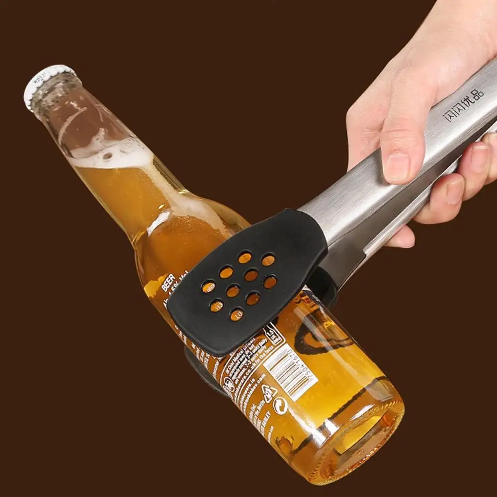 

Silicone Food Tongs Kitchen Utensils Buffet Cooking Tool Anti Heat Bread Clip Pastry Clamp Barbecue Kitchen Accessories Tongs 40