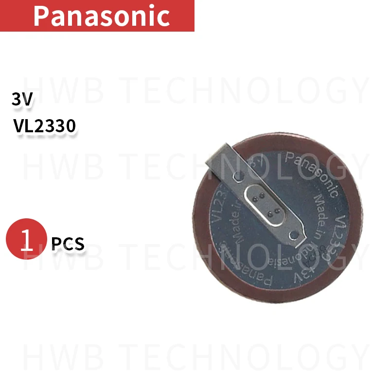 1X100% для PANASONIC VL2330/HFN 3V батарея хорошее качество