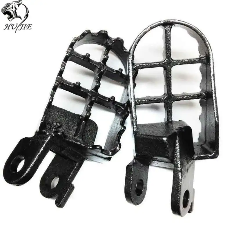 Сталь Подножки для Honda XR250 XR 250 400 CR80 XR650L 96-05 XR350R 83-84 XR600R 89-00 XR650R 000-05 для мотокросса