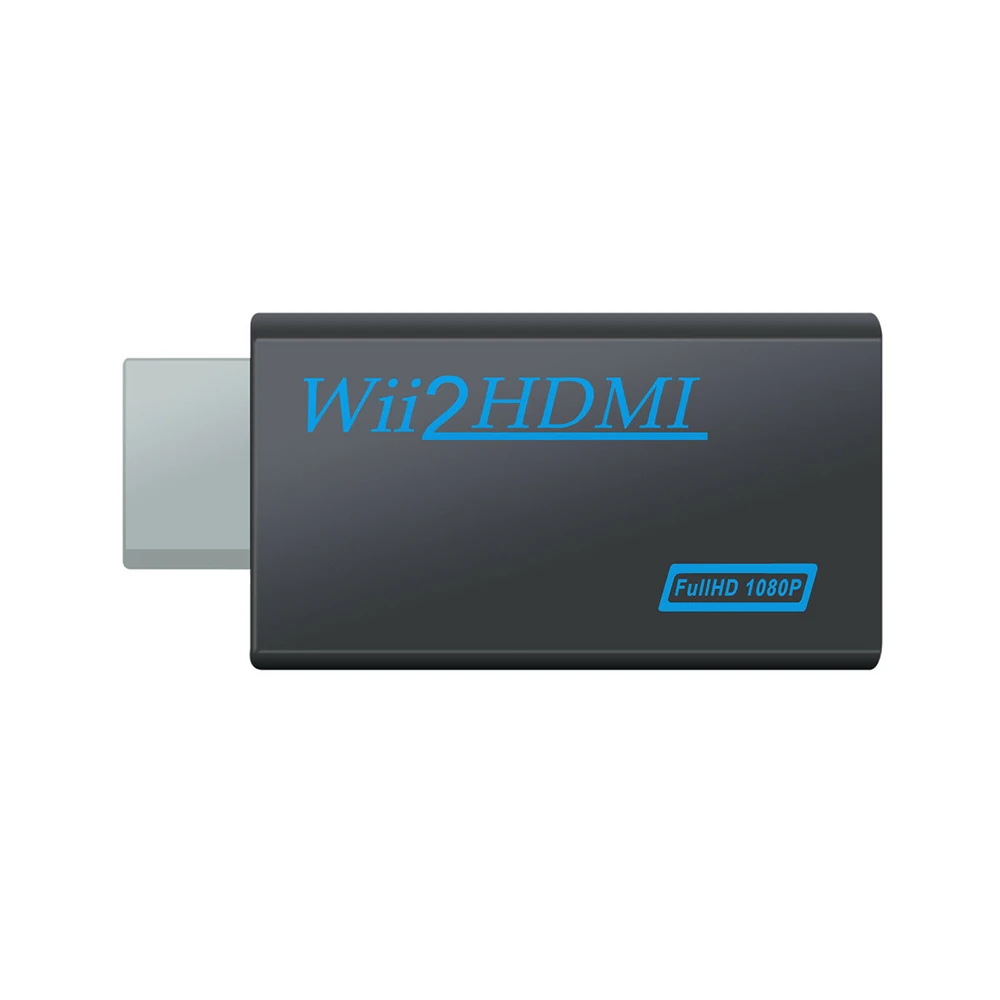  Wii a Hdmi Adattatore Convertitore Bastone di 1080 P Hd Tv Audio da 3.5 Mm Cavo Wii a Hdmi Video Co