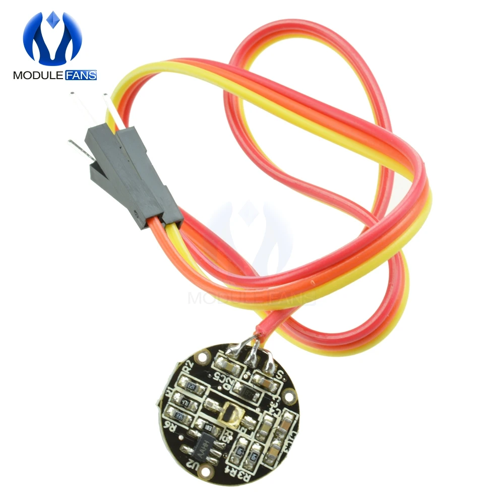 3 В 5 в датчик биосенсор для Arduino импульсный модуль пульса детектор платы Diy Kit с