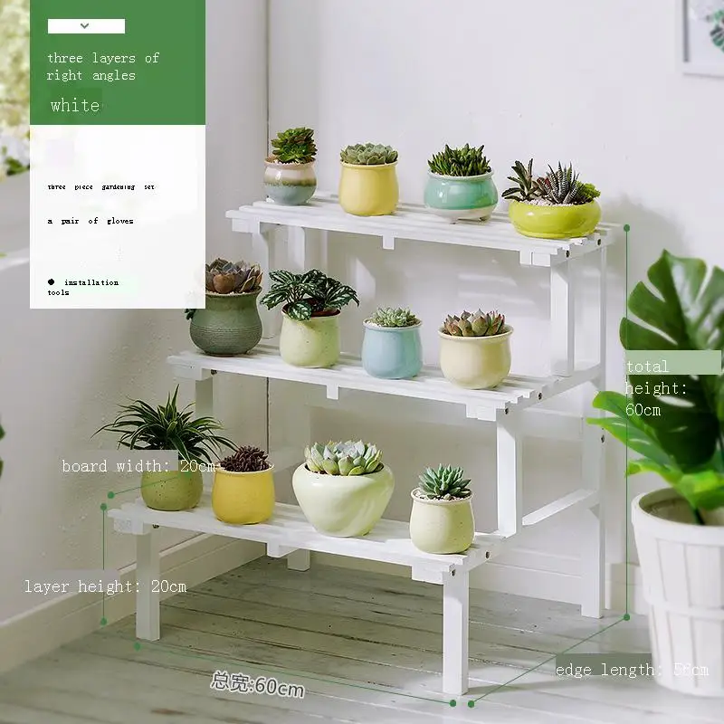 Para Macetas стойка для лестницы Jardin Estanteria Plantas Rak Bunga деревянная Крытая растительная