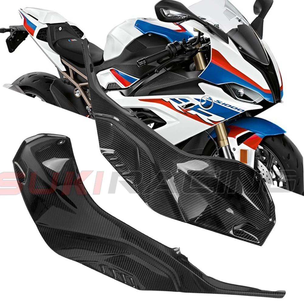 S1000RR 2019 2020 Carbon Fiber Motorcycle Gas Fuel Tank Side Fairing Panel Protectors For BMW S1000RR 2019 2020 S1000 RR