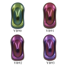 4 сумки, акриловые краски, пигменты-хамелеоны, порошковое покрытие, хамелеон, краска для автомобилей, автомобильное искусство, ремесло, украшение ногтей, краска, 40 г