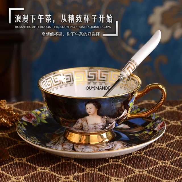 Wholesale High Quality Glass Set Coffee Cup with Saucer Tea Coffee Set -  China Tea Cup and Drinking Glasses price