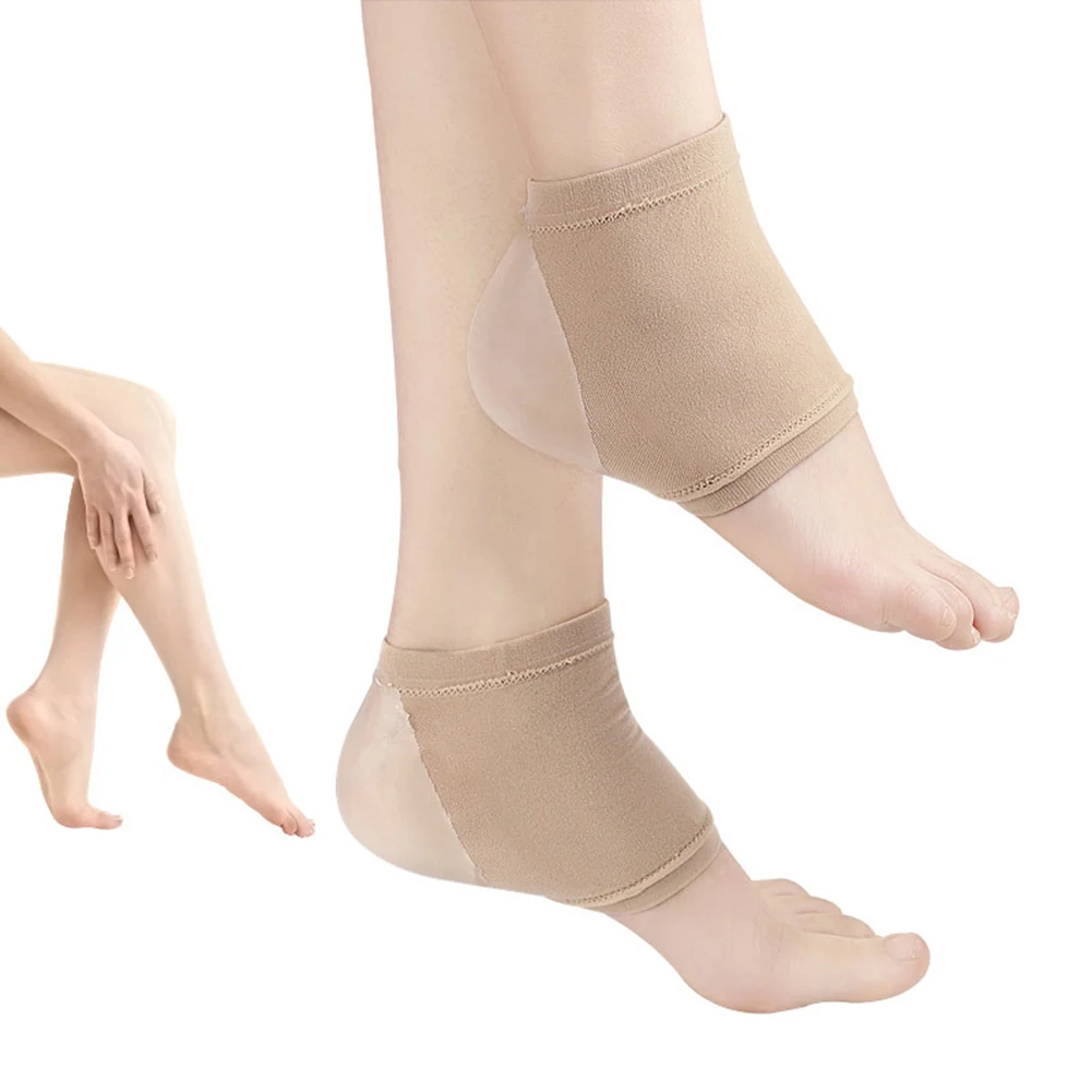 2pcs Healthy Footful Moisturizing Heel Gel Spa Socks Hard Cracked Repair Skin Care Relief 2020 New | Красота и здоровье