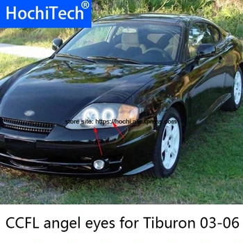 

HochiTech Excellent CCFL Angel Eyes Kit Ultra bright headlight illumination for Hyundai Tiburon 2003 2004 2005 2006