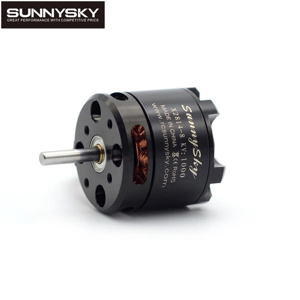 

1pcs SunnySky X2814 Series 900KV/1000KV/1100KV/1250KV/1450KV Outrunner External Rotor Brushless Motor