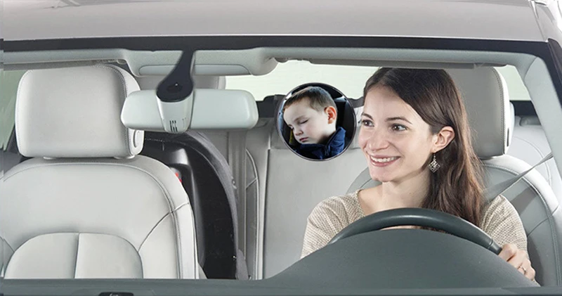 17*17cm Auto Sicherheits Ansicht Zurück Sitz Spiegel Baby