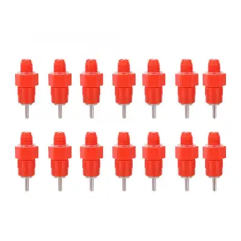 

Drinking Bowl 100PCS Automatic Chicken Water Nipple Drinker Feeders Poultry Hen Duck Goose Drinking Machine chicken feeder Tools