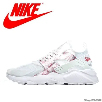 

STUSSY Nike Air Huarache Run Premium 4th generation Wallace retro Women's running shoes comfortable Size 36-39