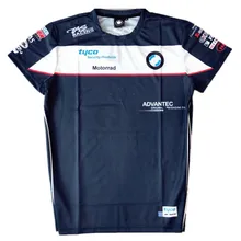 Моторорад ТАС гоночная футболка Tyco Мотоспорт мотоцикл футболка Летняя мужская рубашка для BMW