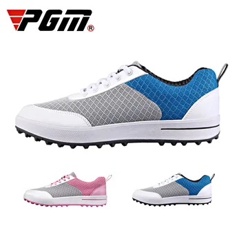 

2020 New Golf Shoes Women Sport Outdoor Quality Pink Blue Ladies Mesh Soft Outsole Sneakers Trainers Golf Shoes Female