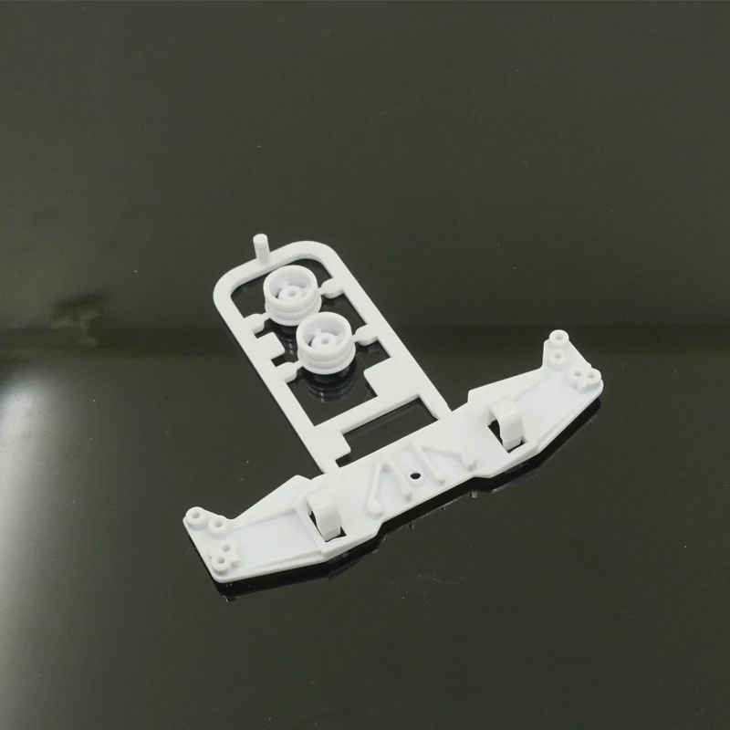 10 pcs project D MINI 4WD self-made tamiya parts plastic wing for S2 chassis clear black and red color 3
