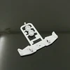 10 pcs project D MINI 4WD self-made tamiya parts plastic wing for S2 chassis clear black and red color 3