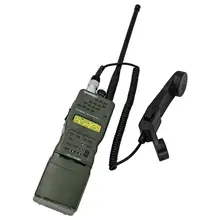 PRC-152 Харрис макет радиоприемника чехол, военная рация-Walkie модель для Baofeng Радио+ H250 ручной динамик микрофон 6 pin ptt