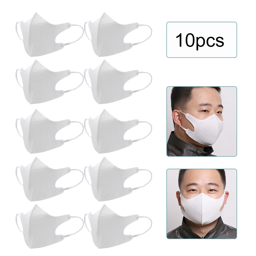 

N93 Face Masks 4 Layers Dustproof Mask Facial Protective Cover Masks Set Anti-Dust Mouth Cover Earloop 10/50PCS