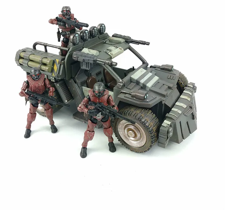 JOYTOY 1/27 солдат 4,0 сталь езда красный тренировочный отряд и Mecha набор Коллекция фигурка