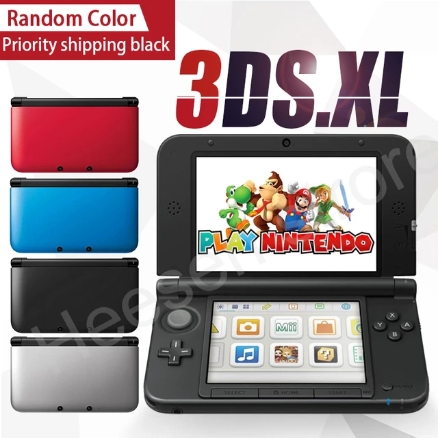 Consola de jogos portátil original, jogos grátis para Nintendo 3DS, 3DSXL,  3DSLL, 128GB, muitos jogos