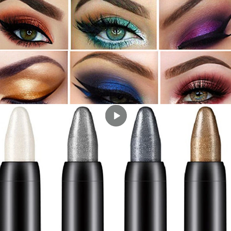 Maquillaje Profesional de Mujeres, lápiz para sombras de ojos, resaltador de belleza, neón, 15 colores