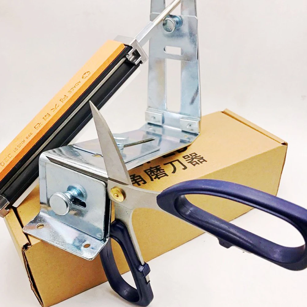 Hot Kitchen Multifunctional Fix-angle Scissors Knife Sharpener Grinding Whetstones Sharpening Knives Tool Kitchen Accessories