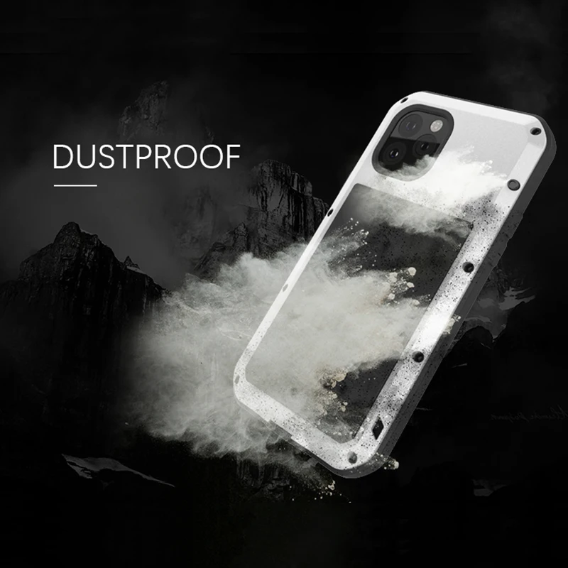 The Armour Aluminum Waterproof Case For iPhone