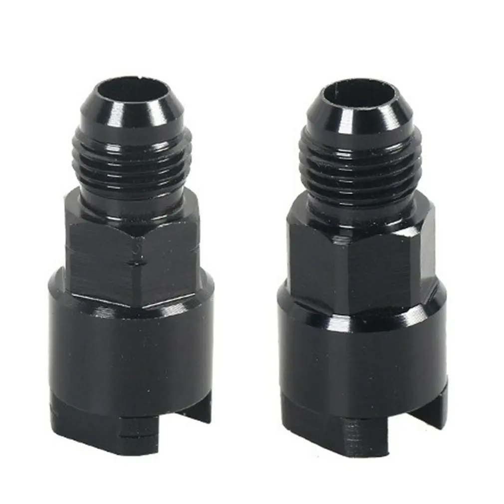 Push On EFI Fitting 6 AN Male To 5/16" SAE Quick Disconnect Fitting And