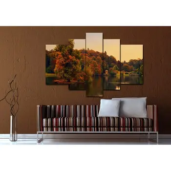 

Canvas Wall Art Modular Pictures Home Decor 5 Pieces Rick And Morty Paintings Living Room HD Printed Animation Posters Framework