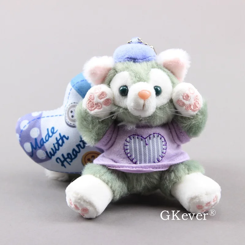 9-12 см Kawaii брелок подвеска Кролик плюшевый мишка игрушка Телла Лу кролик милый кролик Даффи друзья пушистый меховой шарик-подвеска подарок - Цвет: Painter