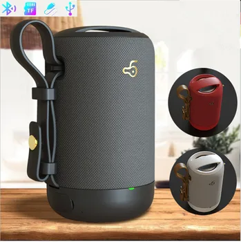

2019 Wireless Bluetooth 5.0 Speaker Super Bass Stereo Outdoor Portable USB Waterproof IPX6, 5W Dual Driver HD Sound