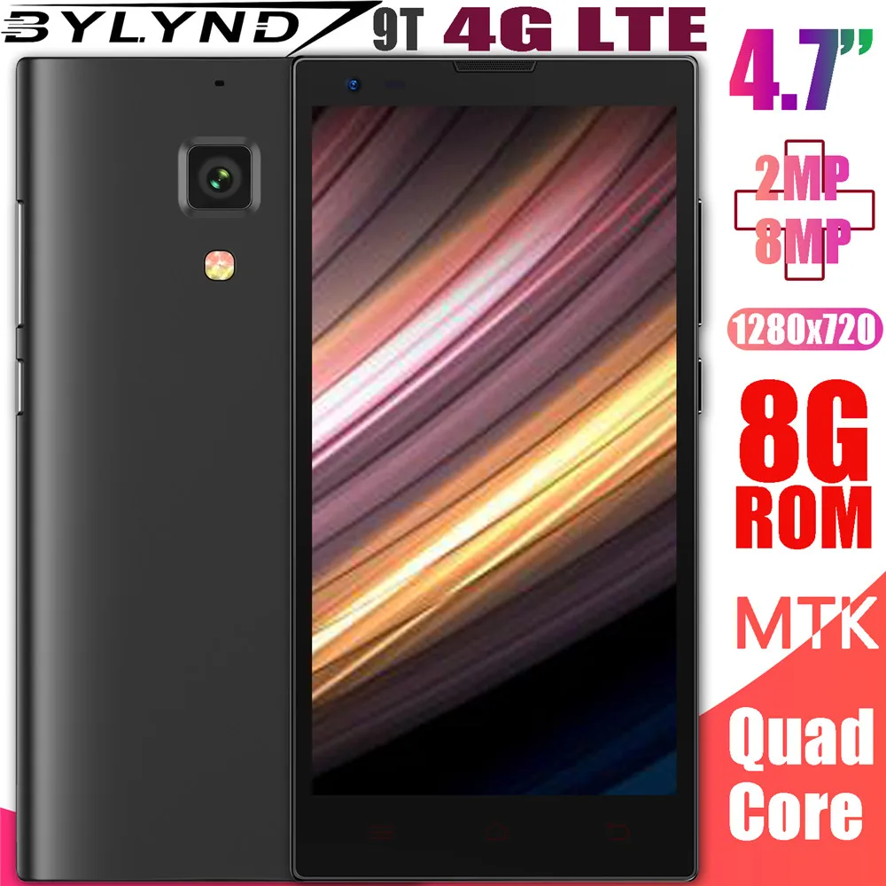 9T Мини quad core смартфонов 4 аппарат не привязан к оператору сотовой связи 1G