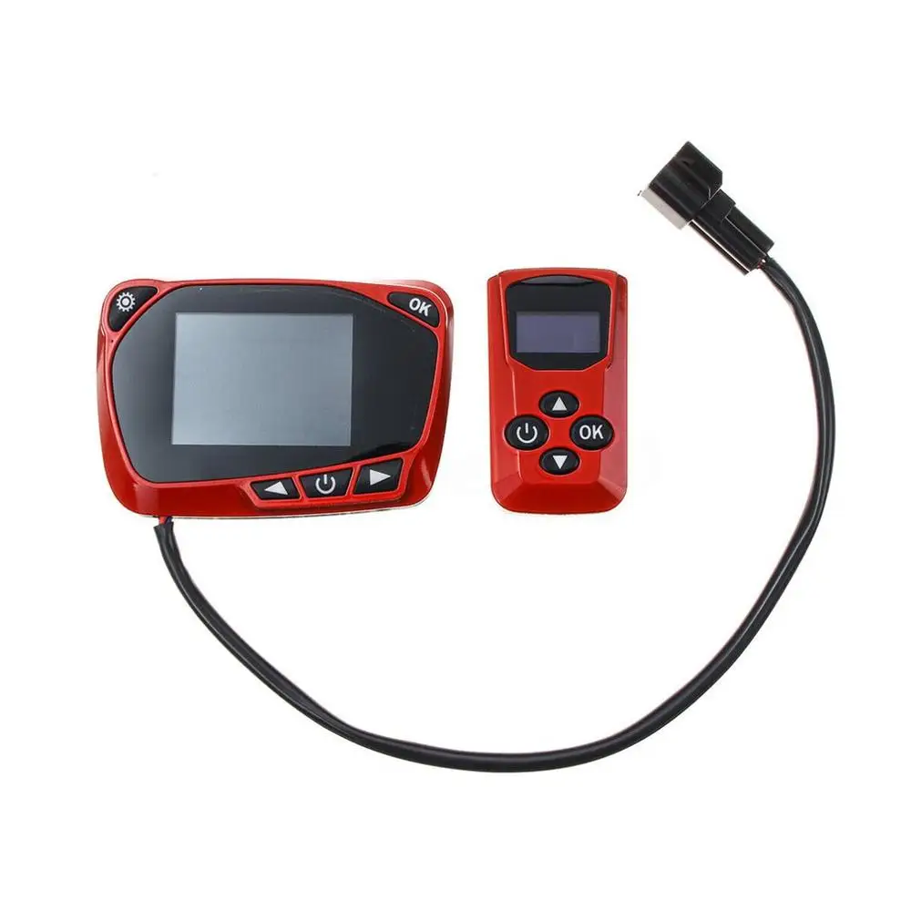 12//24V Parking Heater Controller Switch LCD Monitor Car Track Air Diesel Heater