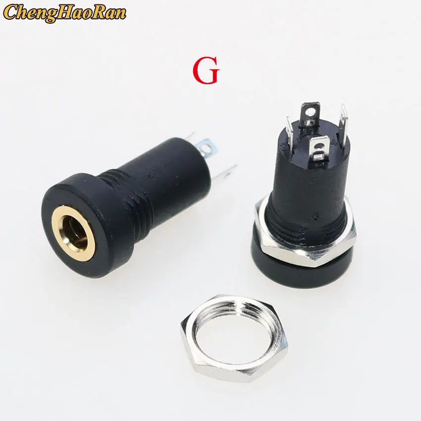 5PCS PJ Serie 3,5mm Stereo Buchse mit Schraube 3,5 Audio Kopfhörer Jack 3P Vertikale Doppel kanal Stecker 392 399 3640 – Detail 8