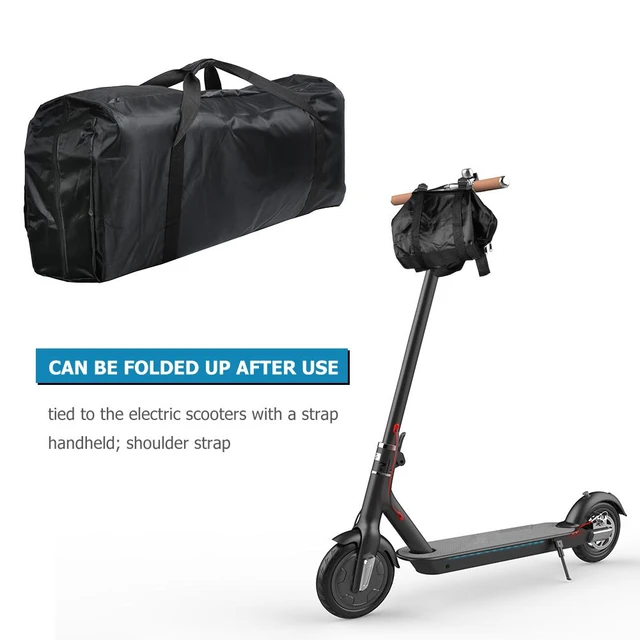 Bolsa para scooter eléctrico, bolsa de transporte para scooter eléctrico  para M365/M365 Pro/Ninebot Max, bolsa de almacenamiento impermeable para
