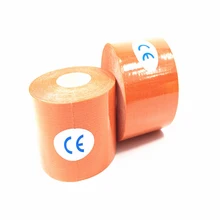 5 см* 5 м Спорт эластопласт Фитнес Спорт Тренажерный зал эластичный бинт самоклеющиеся обёрточная бумага лодыжки колено артроз протектор локоть поддержка ленты