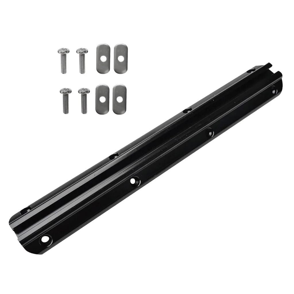 12 inch Rail Hold Mount with Screws Mounting Hardware for Kayak Boat Fishing Pole Rod Holder