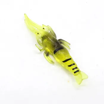 

Sale Lifelike Mini 4.5cm 1g Luminous Fresh Sea Water Gamefish Artificial Soft Shrimp Bait Fishing Lures