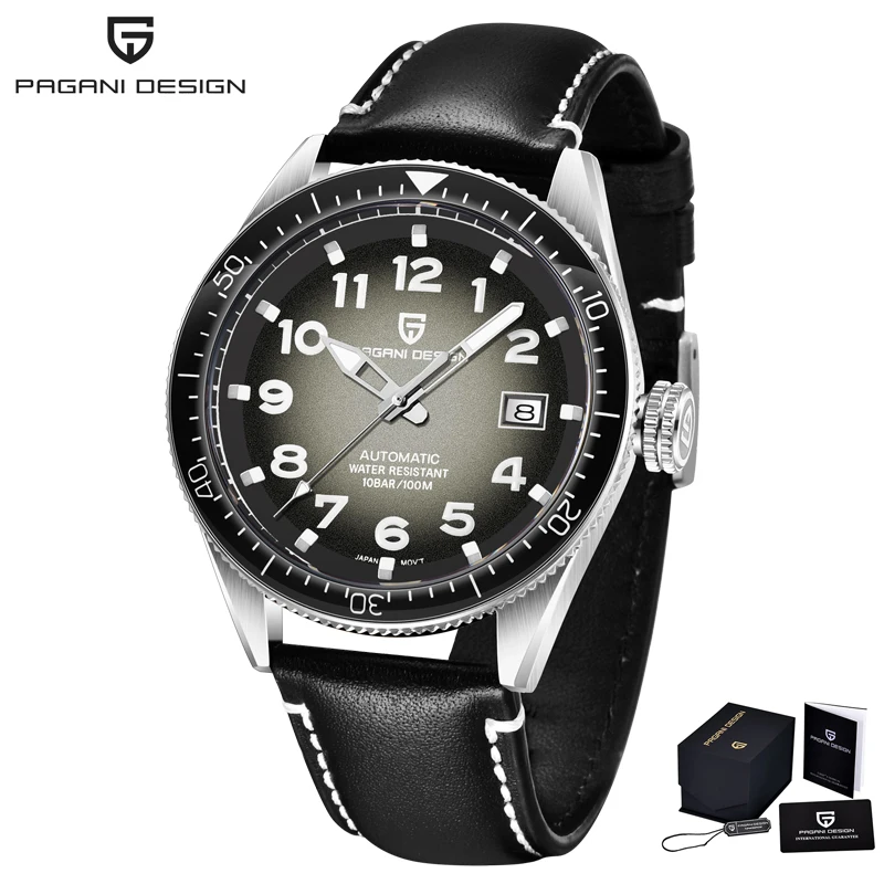 2021 New PAGANI DESIGN Mechanical Watches For Men Luxury Automatic Watch Men Waterproof Steel Business Watch Relogio Masculino 