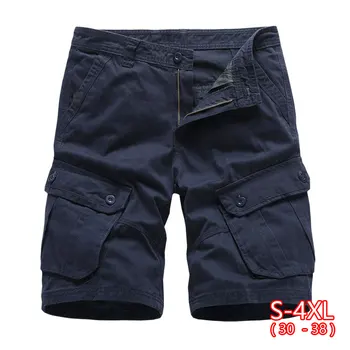 

Navy Mens Cargo Shorts Brand New Army Military Tactical Shorts Men Cotton Loose Work Casual Short Pants Military Shorts