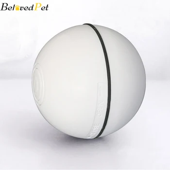 

Hot Selling Smart Interactive Cat Toys Funny Cat Ball Toys For Cats LED Rolling Ball USB Charging Smart Toy Cat