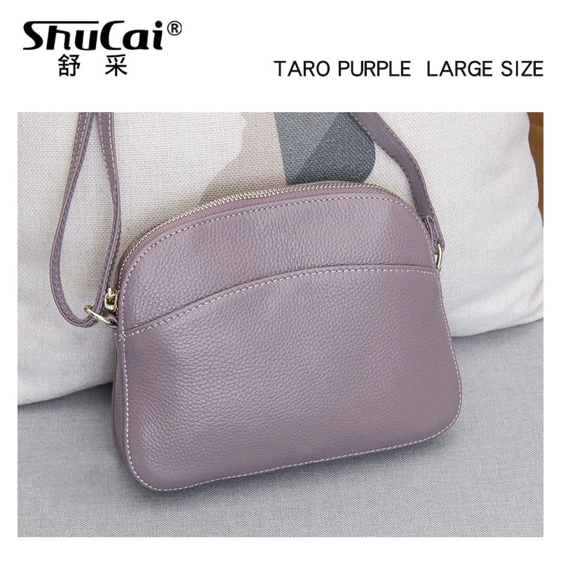 TARO PURPLE LARGE Женская сумка через плечо из натуральной кожи, Большая вместительная сумка, сумки через плечо для женщин, роскошная сумка, сумки-мессенджеры - Цвет: TARO PURPLE LARGE