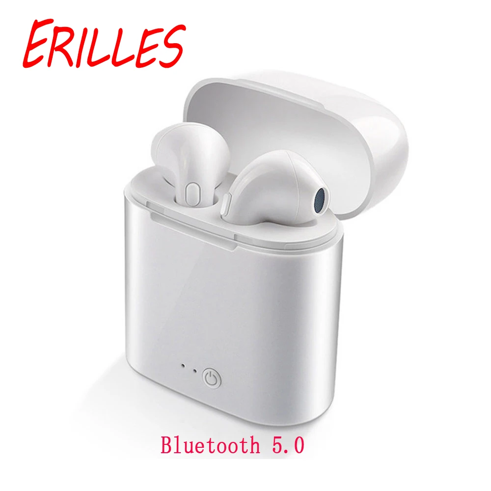 

I7s Tws headset wireless Bluetooth 5.0 headset mini earbuds, with microphone charging box sports headset, for smart phones ZA001