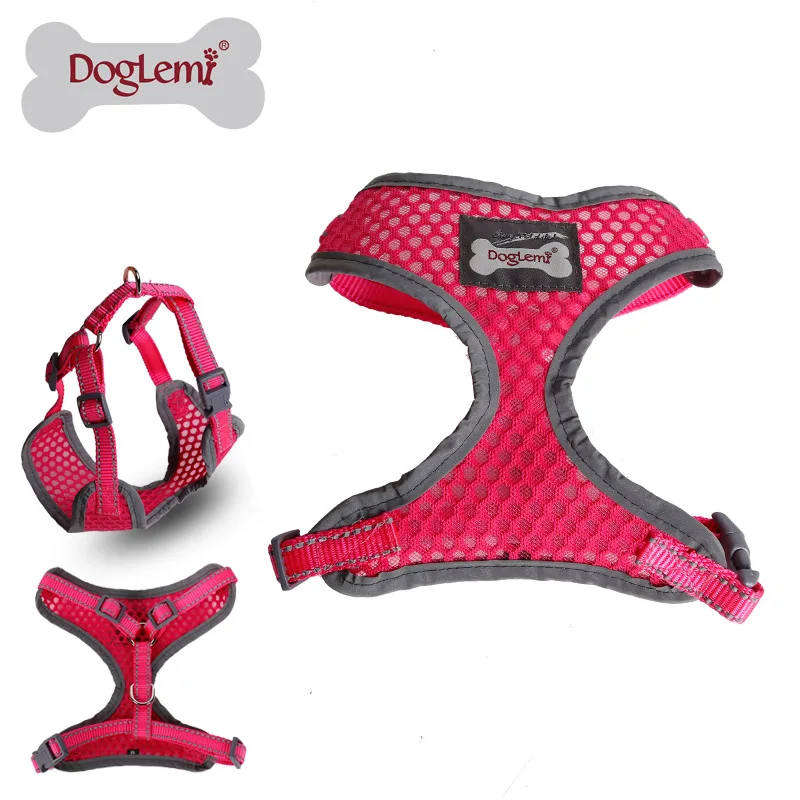 

Dole M Manufacturers Direct Selling Second Generation Feature Reflective Breathable Mesh Dog Breast Collar Set Excluded Traction