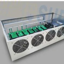 Carte mère B85 intégrée dans GPU, châssis de carte électrolytique épais, 8 cartes graphiques ETH Miner, plateforme enfichable, livraison gratuite 