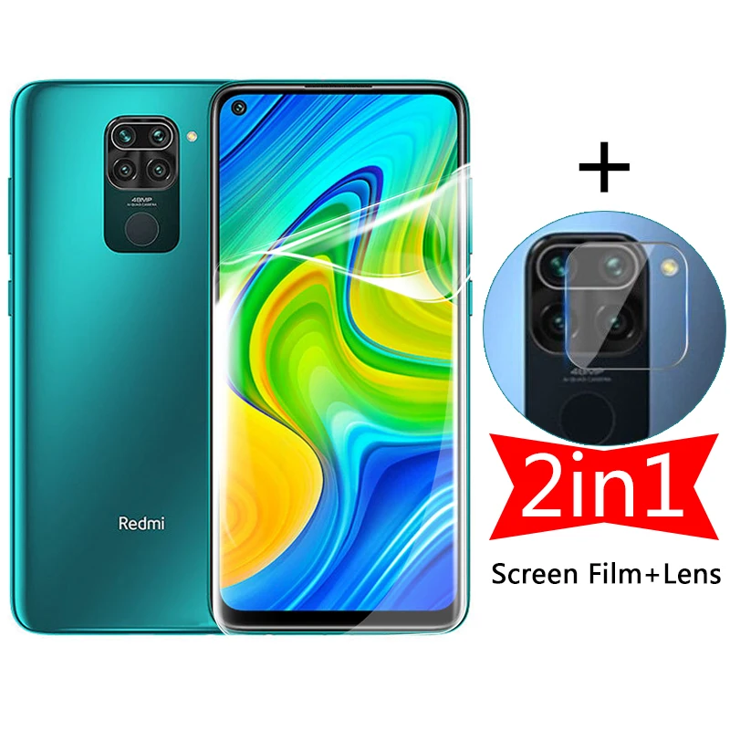 Гидрогелевая мягкая пленка 100D для Xiaomi Redmi Note 9s 8 9 Pro 8T Poco x3 Note8T Note9S Not 9 S, защита экрана, стекло для объектива камеры