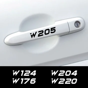 

4PCS Car Stickers Door Handle Decal For Mercedes Benz W205 W212 W204 W203 W210 W213 W220 W221 W222 W124 W126 W140 W168 W169 W176