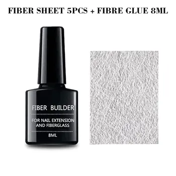 

More Flexible And Lighter Than Acrylic Fiberglass Silk Nails Wrap Stickers For Gel Extension Nail Art Tools